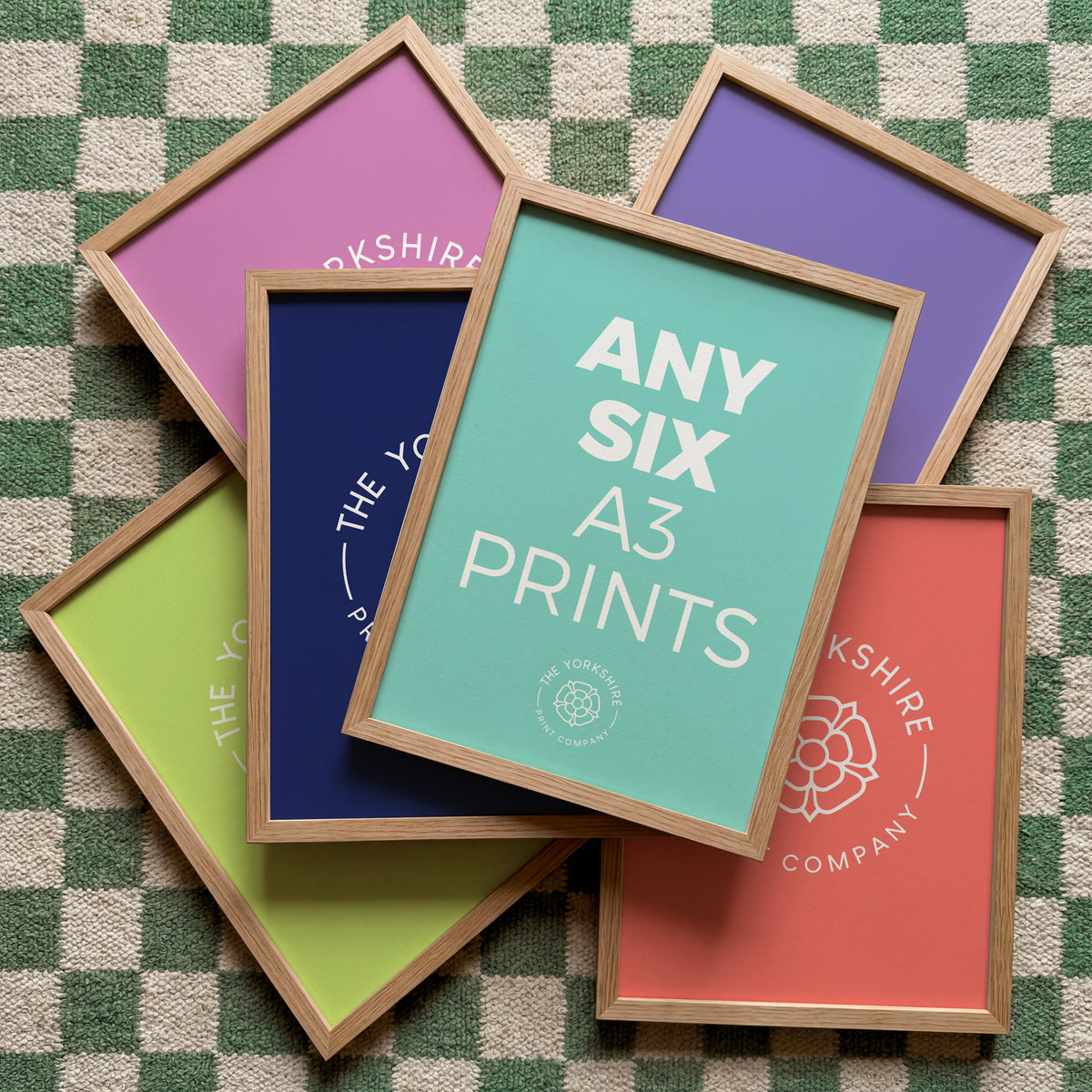 Any Six A3 Prints Bundle