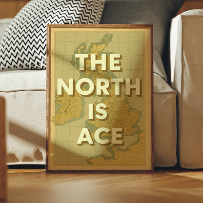 The North Is Ace - Print