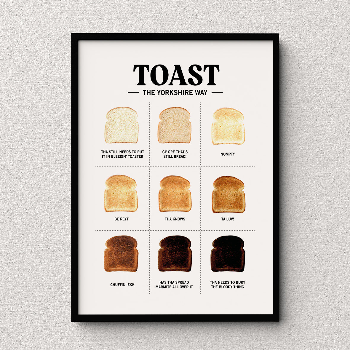 Toast: The Yorkshire Way - Print