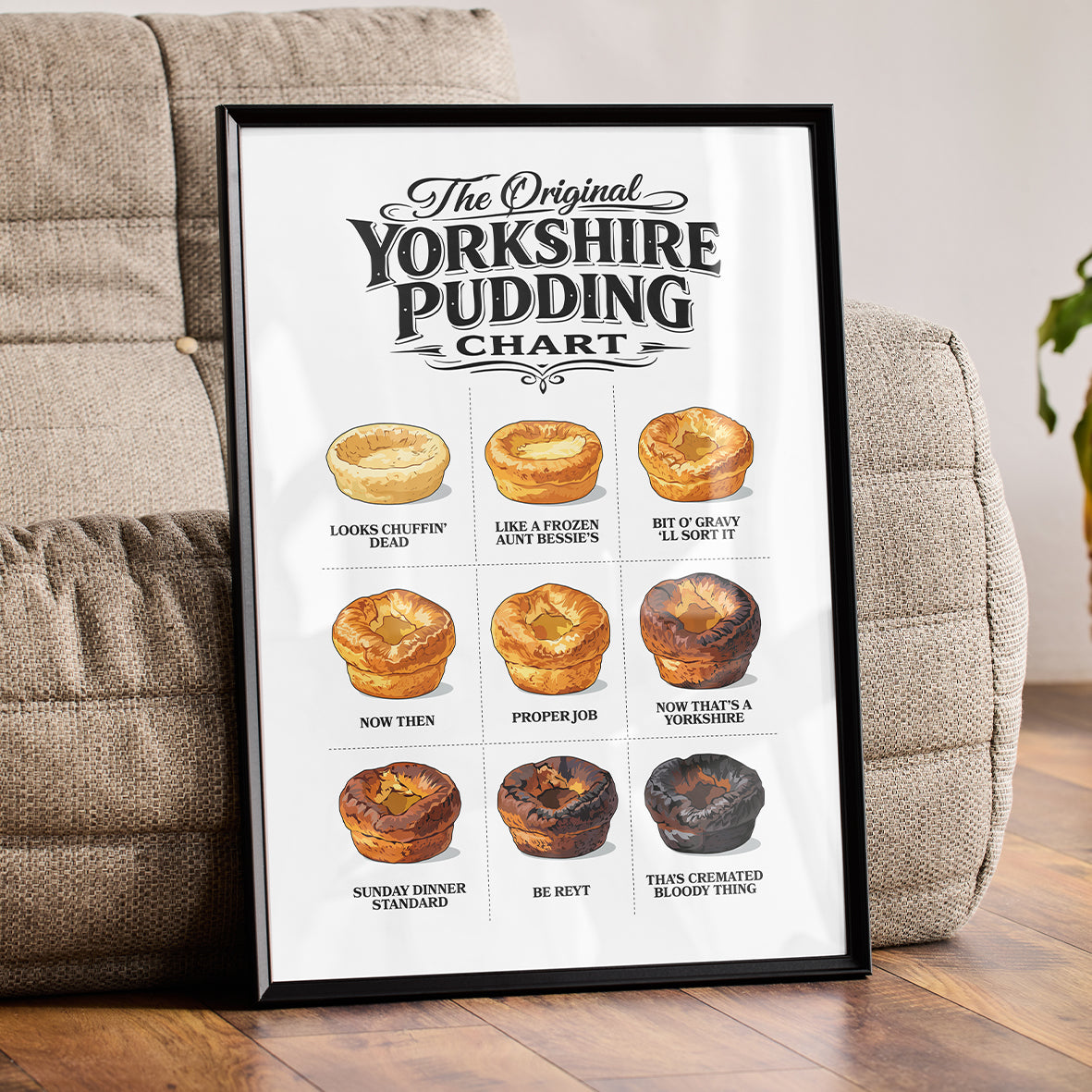 The Original Yorkshire Pudding Chart - Print