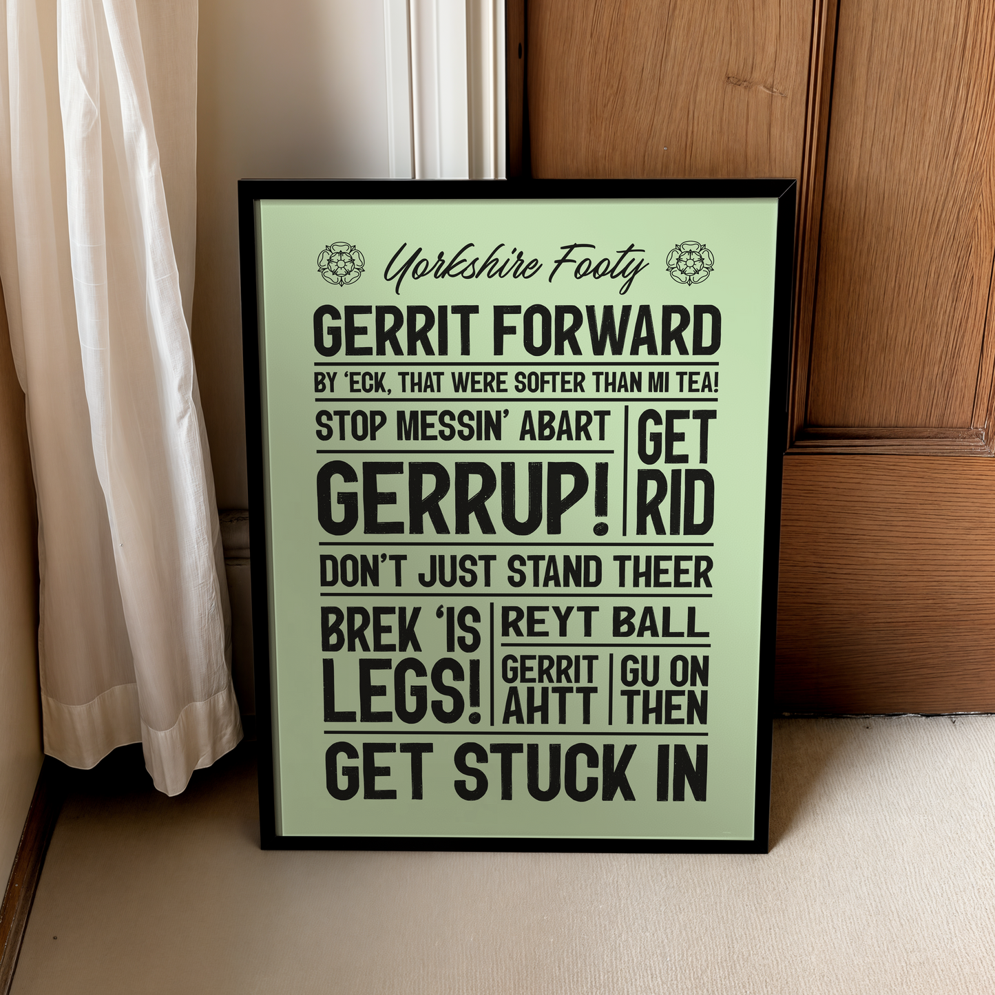 Yorkshire Footy - Print