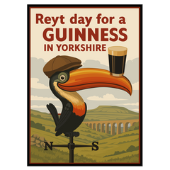 Reyt Day For A Guinness - Print