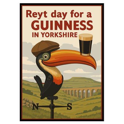 Reyt Day For A Guinness - Print
